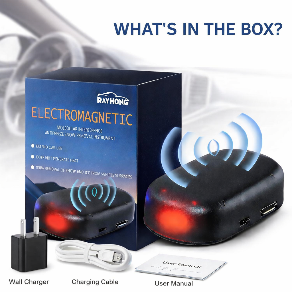 Solar Windshield De-Icer Antifreeze Device - Automatic Solar Windshield Ice Remover Hands-Free